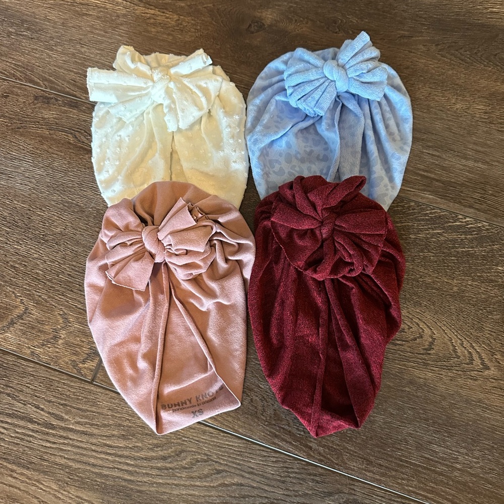 Bunny Knots xs headwrap bundle